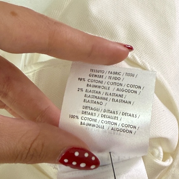 Alexander McQueen 2013 white Cotton Draped High Low Peplum crew neck Tank Top - Picture 13 of 14